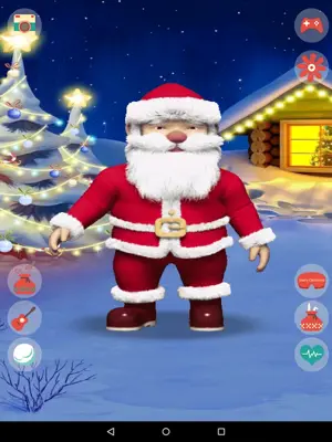 Talking Santan Claus android App screenshot 1